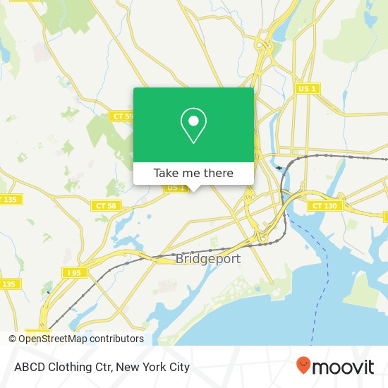 Mapa de ABCD Clothing Ctr