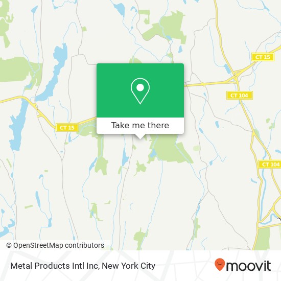 Metal Products Intl Inc map