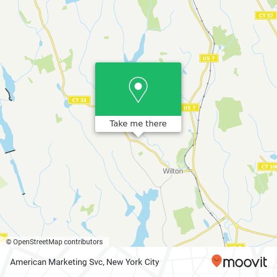 American Marketing Svc map