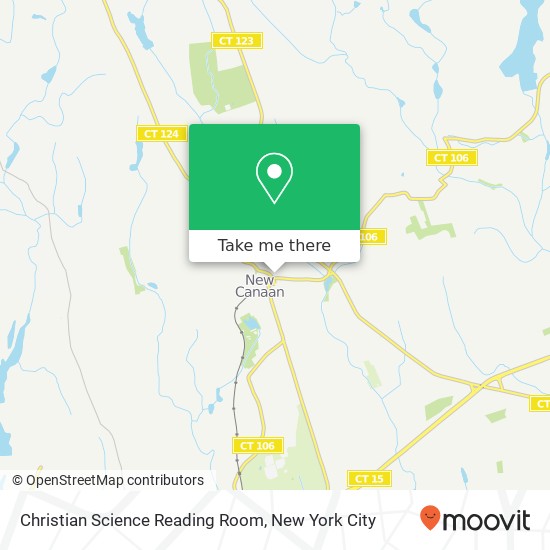 Christian Science Reading Room map