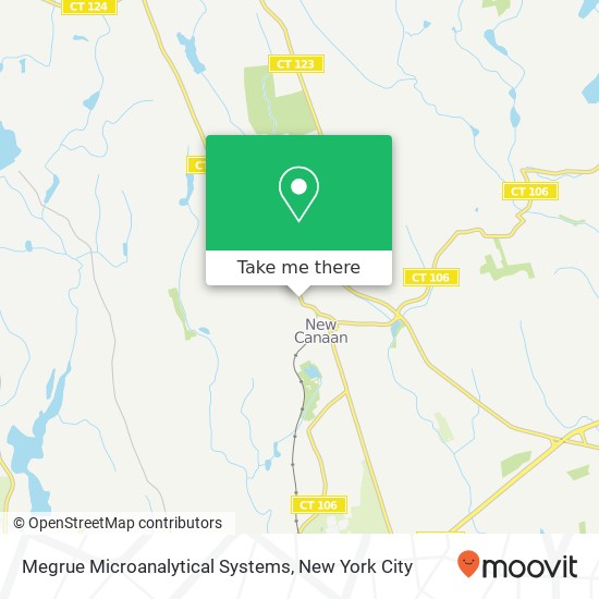 Megrue Microanalytical Systems map