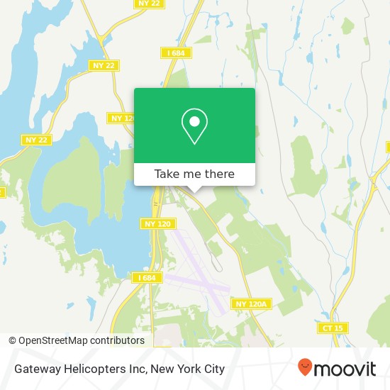 Gateway Helicopters Inc map