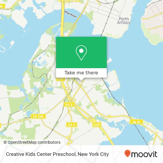 Creative Kids Center Preschool, 531 Washington Ave map