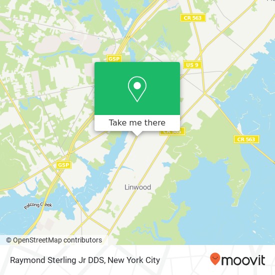 Mapa de Raymond Sterling Jr DDS, 810 New Rd