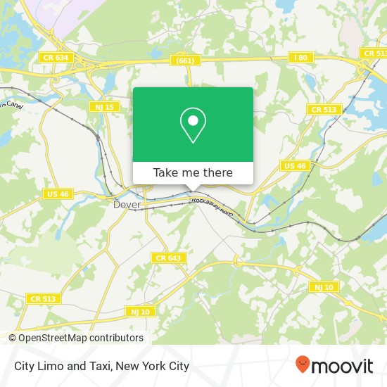 Mapa de City Limo and Taxi