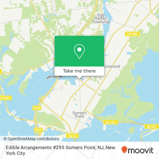 Edible Arrangements #295 Somers Point, NJ, 13 Bethel Rd map