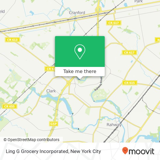 Ling G Grocery Incorporated map