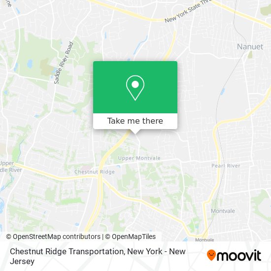 Mapa de Chestnut Ridge Transportation