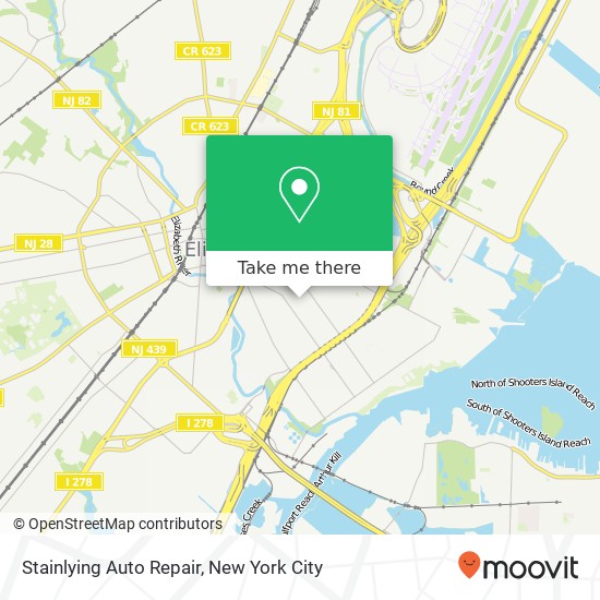 Stainlying Auto Repair map