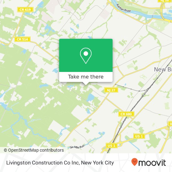 Livingston Construction Co Inc map