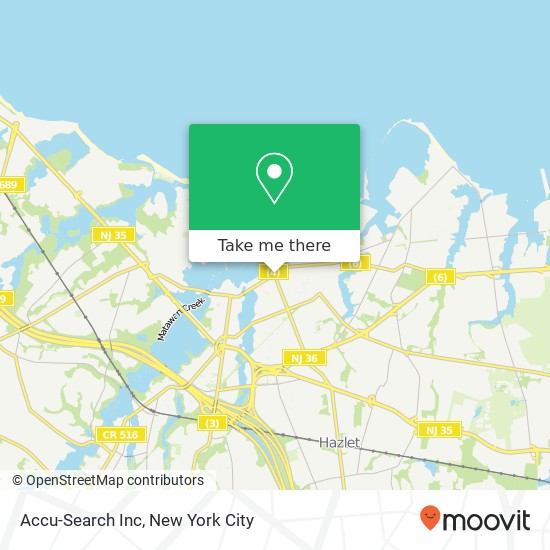 Accu-Search Inc map