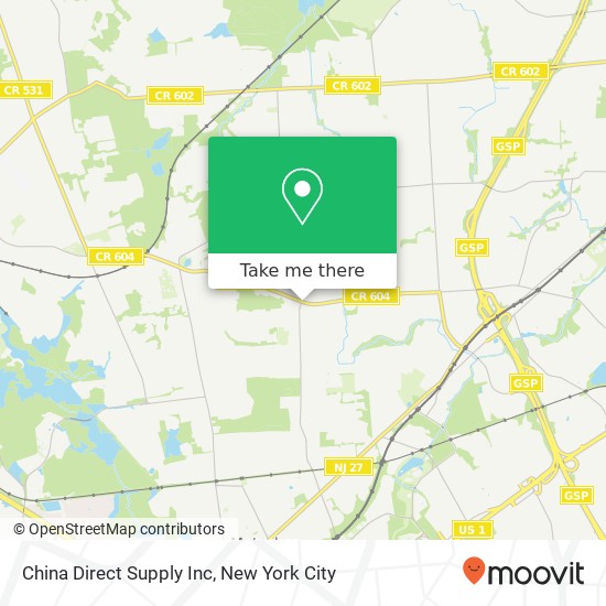 China Direct Supply Inc map