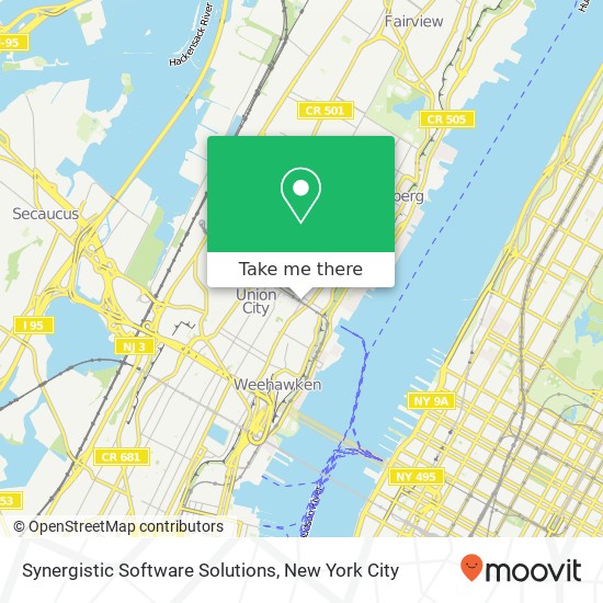 Synergistic Software Solutions map