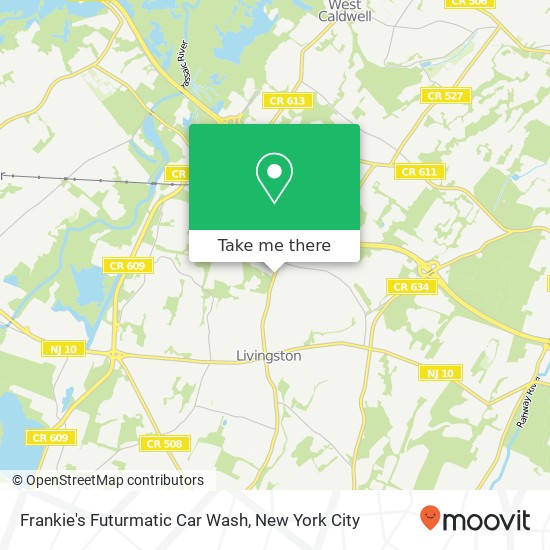 Frankie's Futurmatic Car Wash map