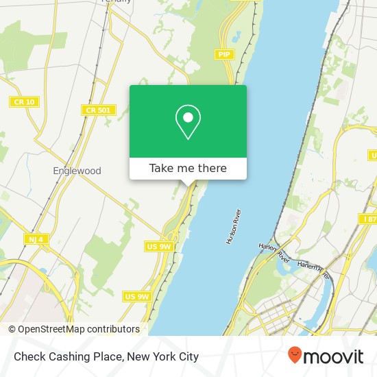 Check Cashing Place map
