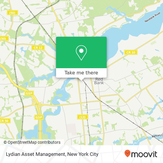 Mapa de Lydian Asset Management