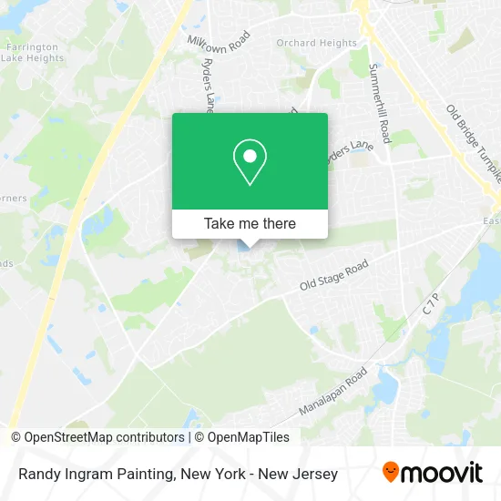 Randy Ingram Painting map