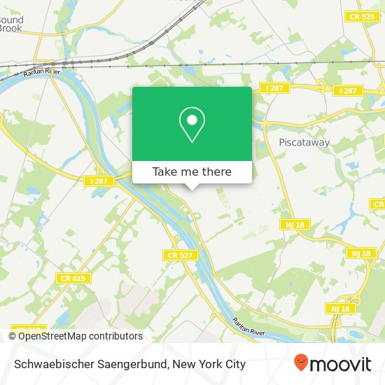 Schwaebischer Saengerbund map