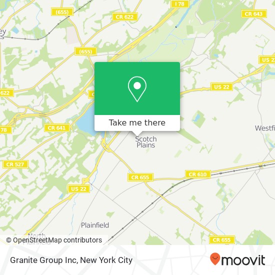 Granite Group Inc map
