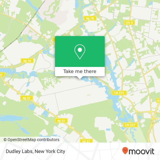 Dudley Labs map