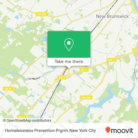 Mapa de Homelessness Prevention Prgrm