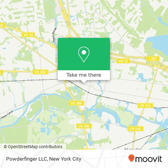 Powderfinger LLC map