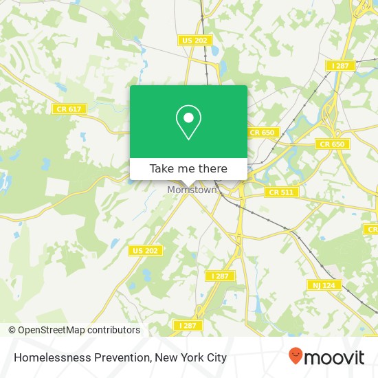 Mapa de Homelessness Prevention