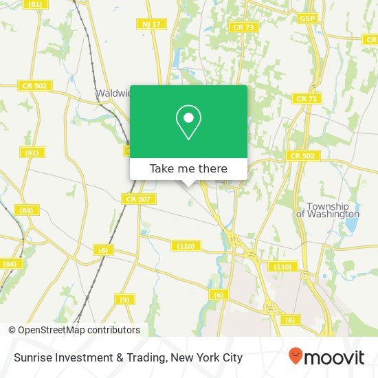 Sunrise Investment & Trading map