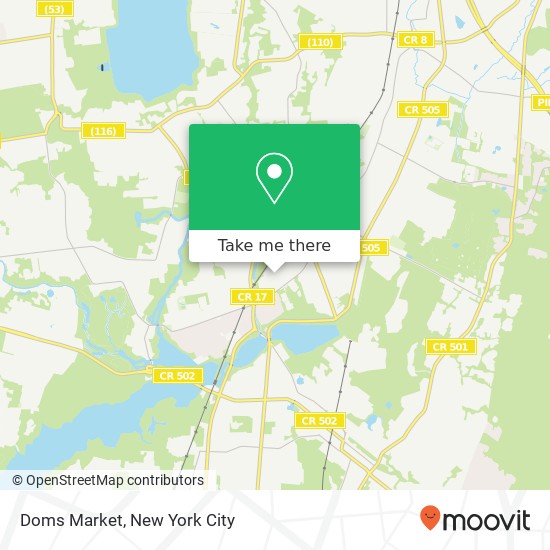 Doms Market map