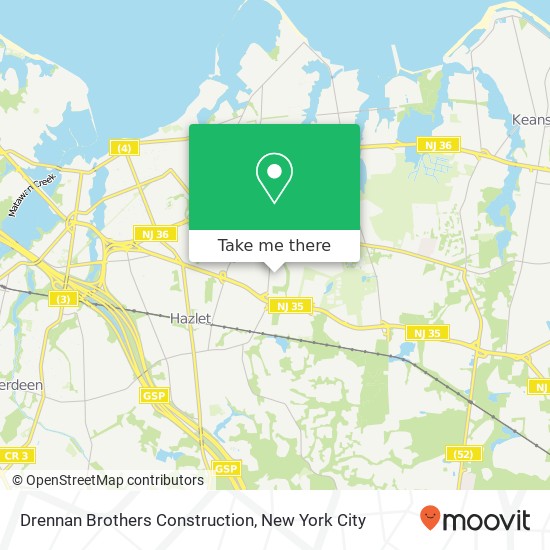 Drennan Brothers Construction map