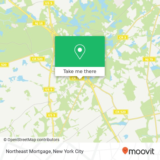 Northeast Mortgage map