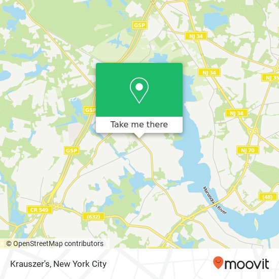 Mapa de Krauszer's