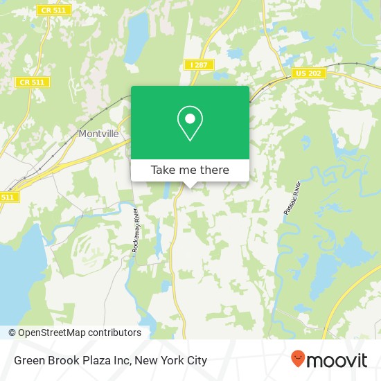 Mapa de Green Brook Plaza Inc