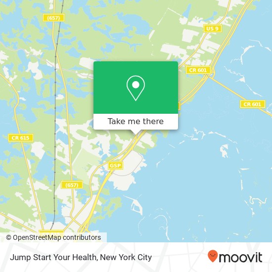 Mapa de Jump Start Your Health