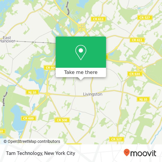 Mapa de Tam Technology