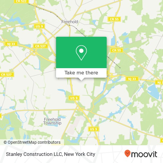 Mapa de Stanley Construction LLC