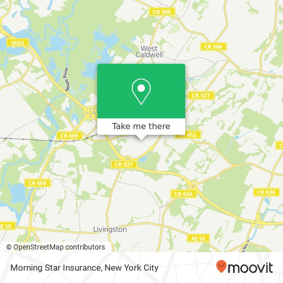 Mapa de Morning Star Insurance