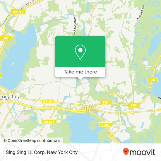 Sing Sing LL Corp map
