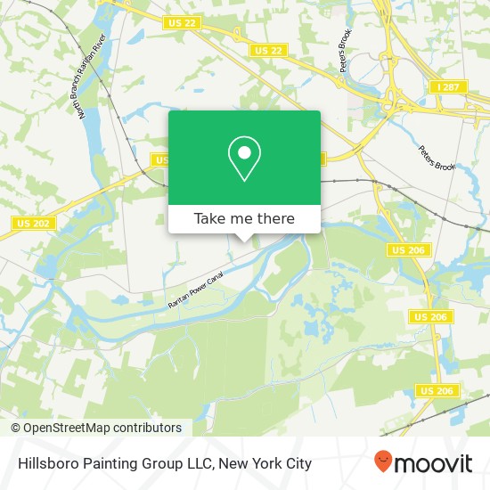 Mapa de Hillsboro Painting Group LLC