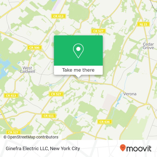 Ginefra Electric LLC map