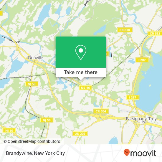 Brandywine map