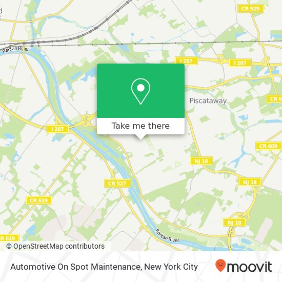 Mapa de Automotive On Spot Maintenance