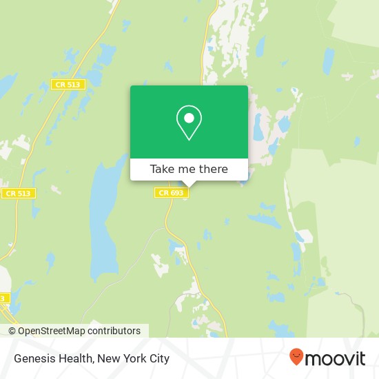 Genesis Health map