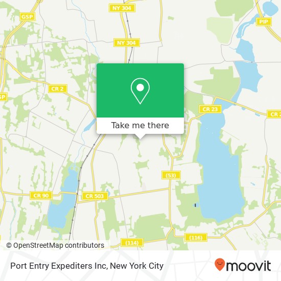Port Entry Expediters Inc map