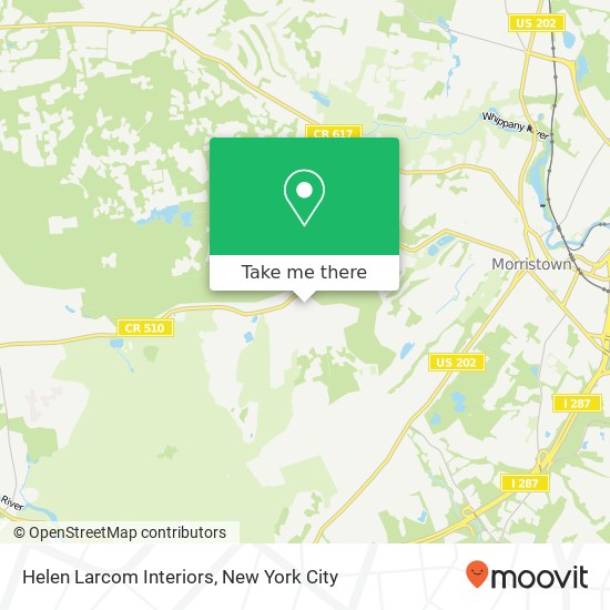 Helen Larcom Interiors map