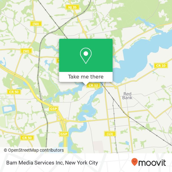 Bam Media Services Inc map