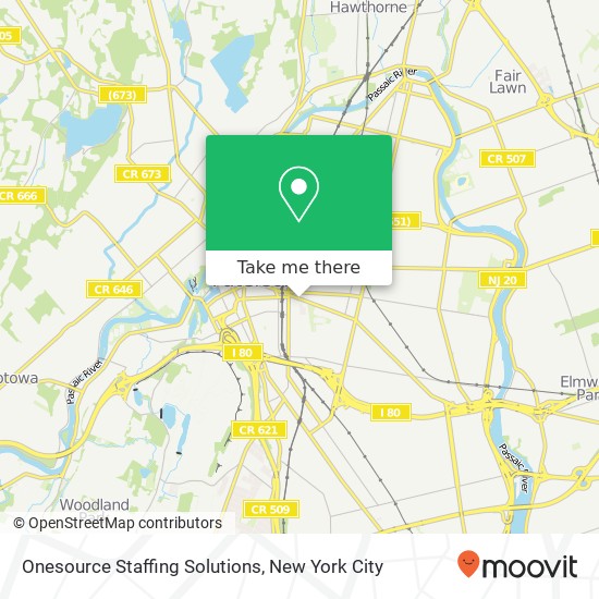 Mapa de Onesource Staffing Solutions