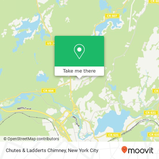Mapa de Chutes & Ladderts Chimney