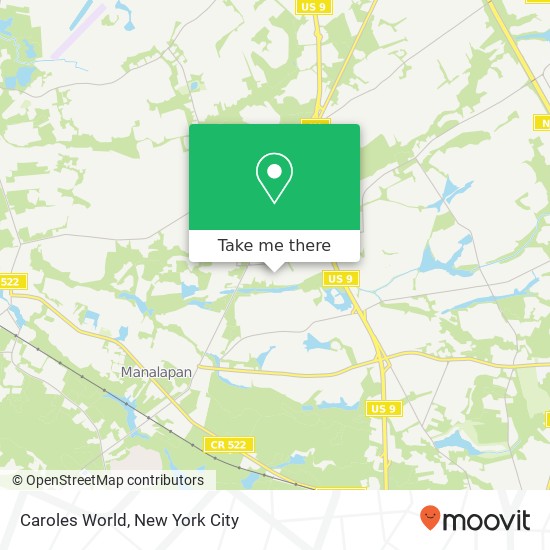 Caroles World map