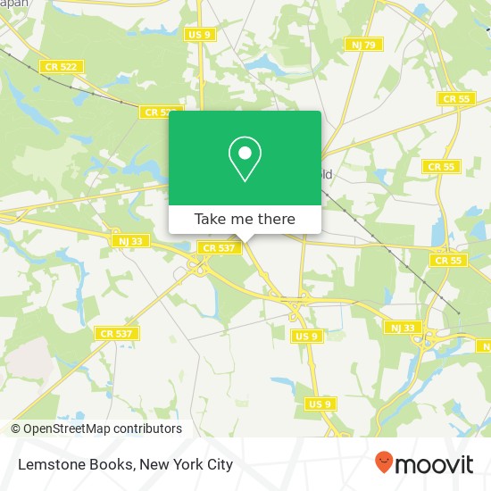 Lemstone Books map